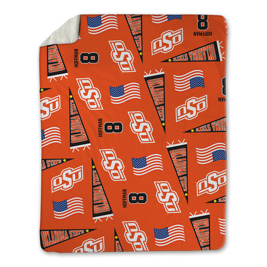 Oklahoma State - NCAA Softball : Madison Hoffman - USA Blanket-0