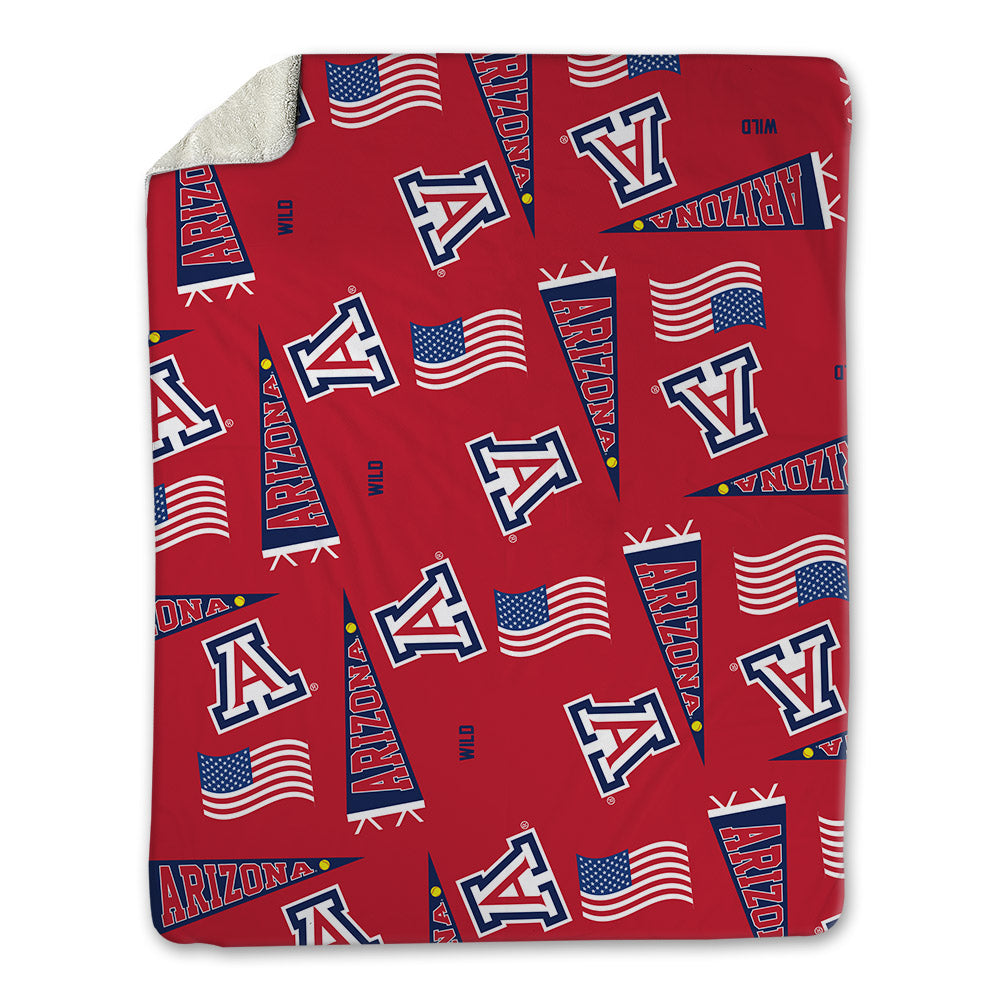 Arizona - NCAA Softball : Anyssa Wild - USA Blanket-0