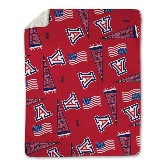 Arizona - NCAA Softball : Anyssa Wild - USA Blanket-0
