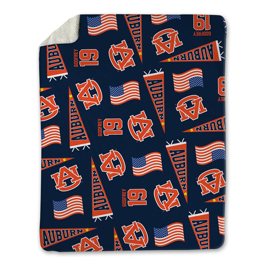 Auburn - NCAA Softball : Blayne Godfrey - USA Blanket-0