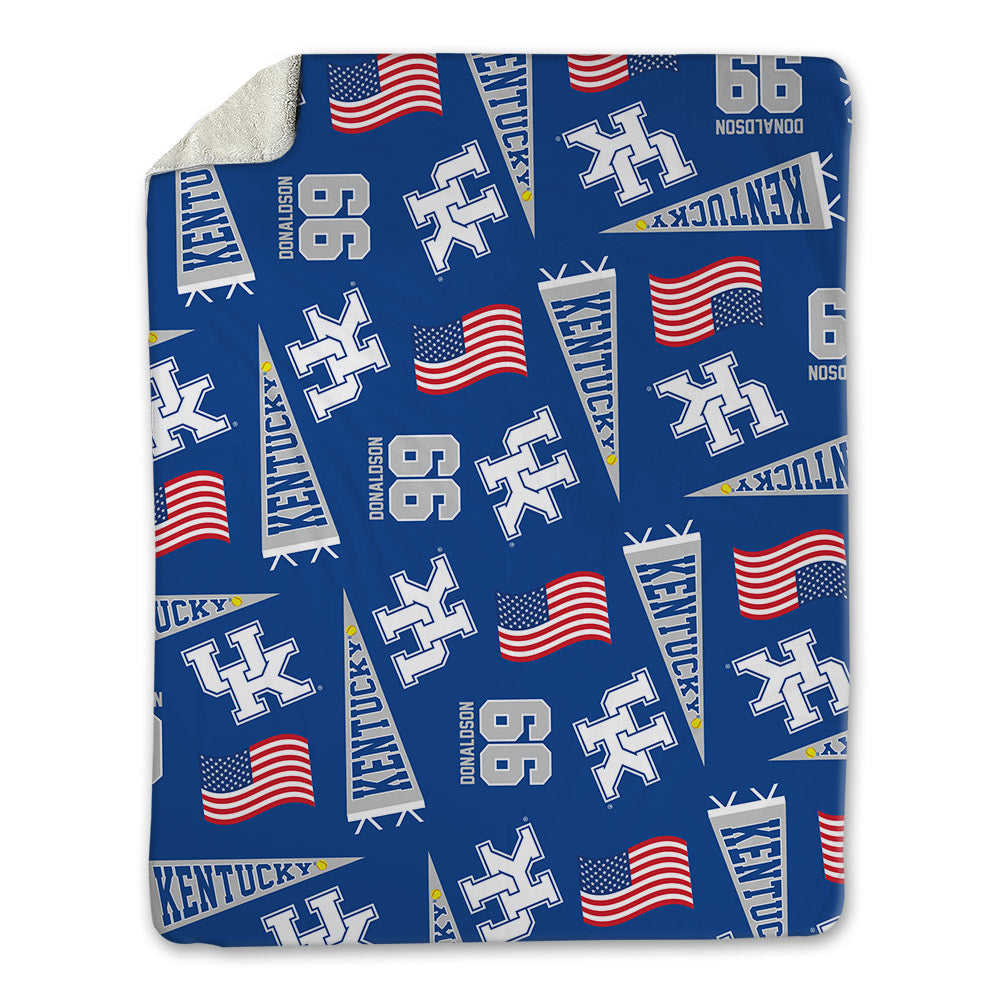 Kentucky - NCAA Softball : Emory Donaldson - USA Blanket-0