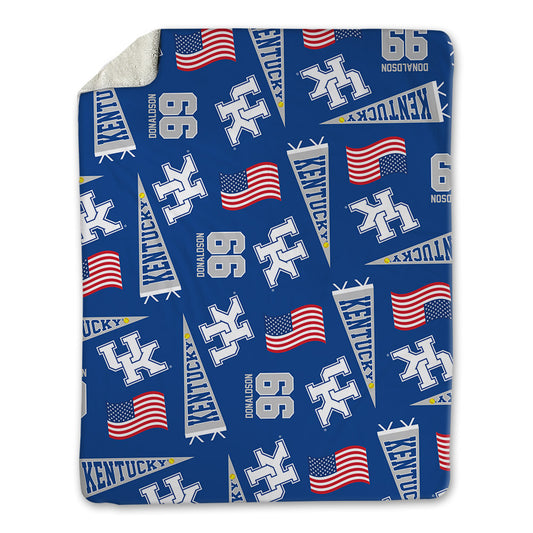 Kentucky - NCAA Softball : Emory Donaldson - USA Blanket-0