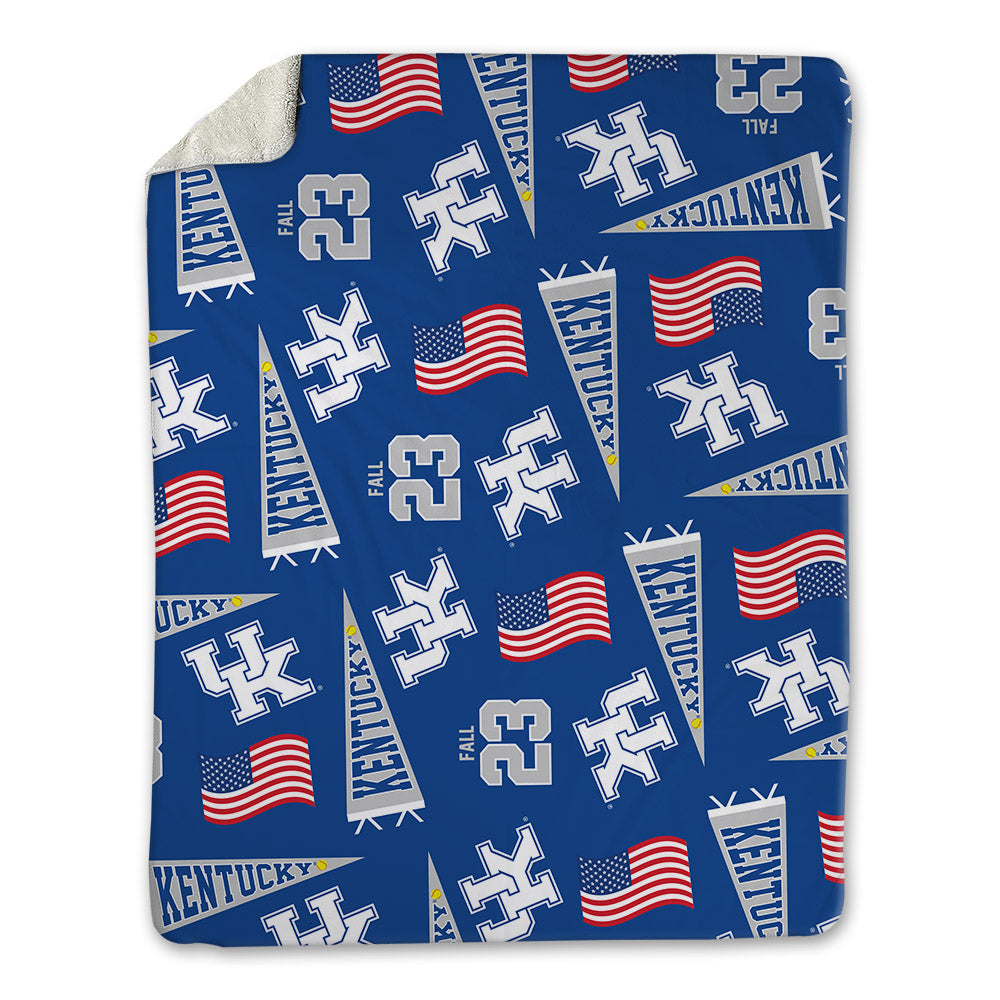 Kentucky - NCAA Softball : Carson Fall - USA Blanket-0