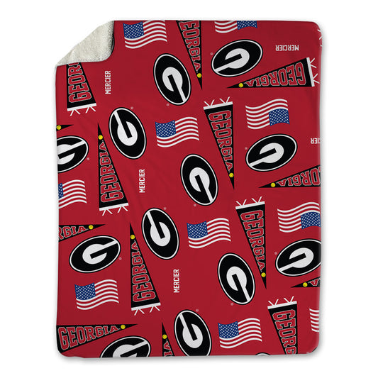 Georgia - NCAA Equestrian : Cassie Mercier - USA Blanket-0