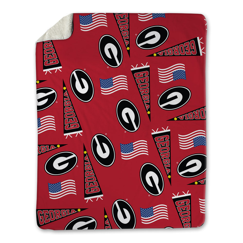 Georgia - NCAA Softball : - USA Blanket-0