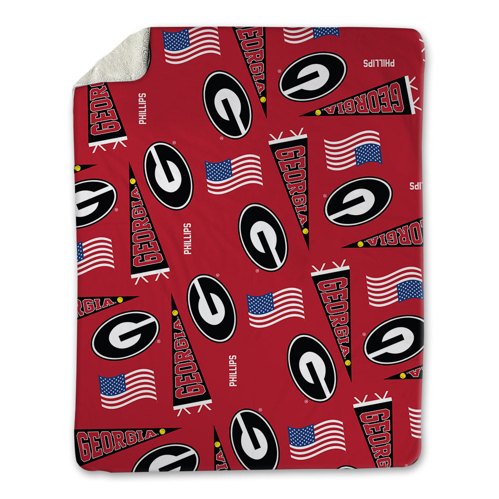 Georgia - NCAA Equestrian : Gigi Phillips - USA Blanket-0