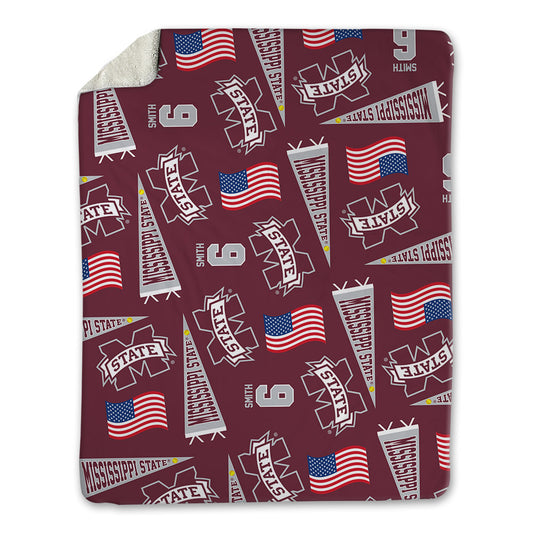 Mississippi State - NCAA Softball : Carson Smith - USA Blanket-0