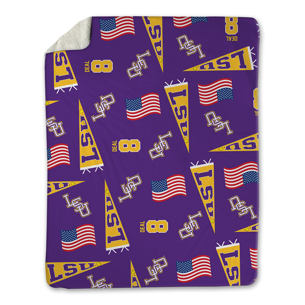 LSU - NCAA Softball : Cali Deal - USA Blanket-0