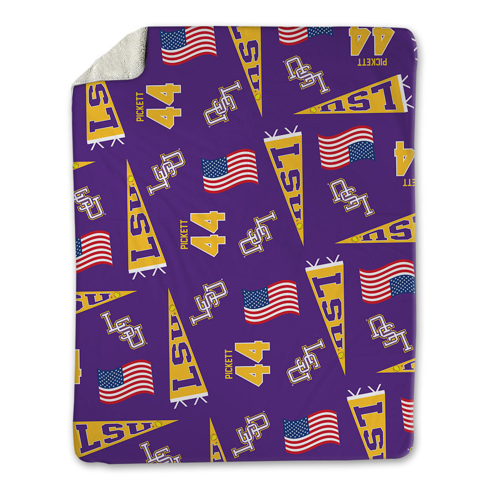 LSU - NCAA Softball : Ciella Pickett - USA Blanket-0