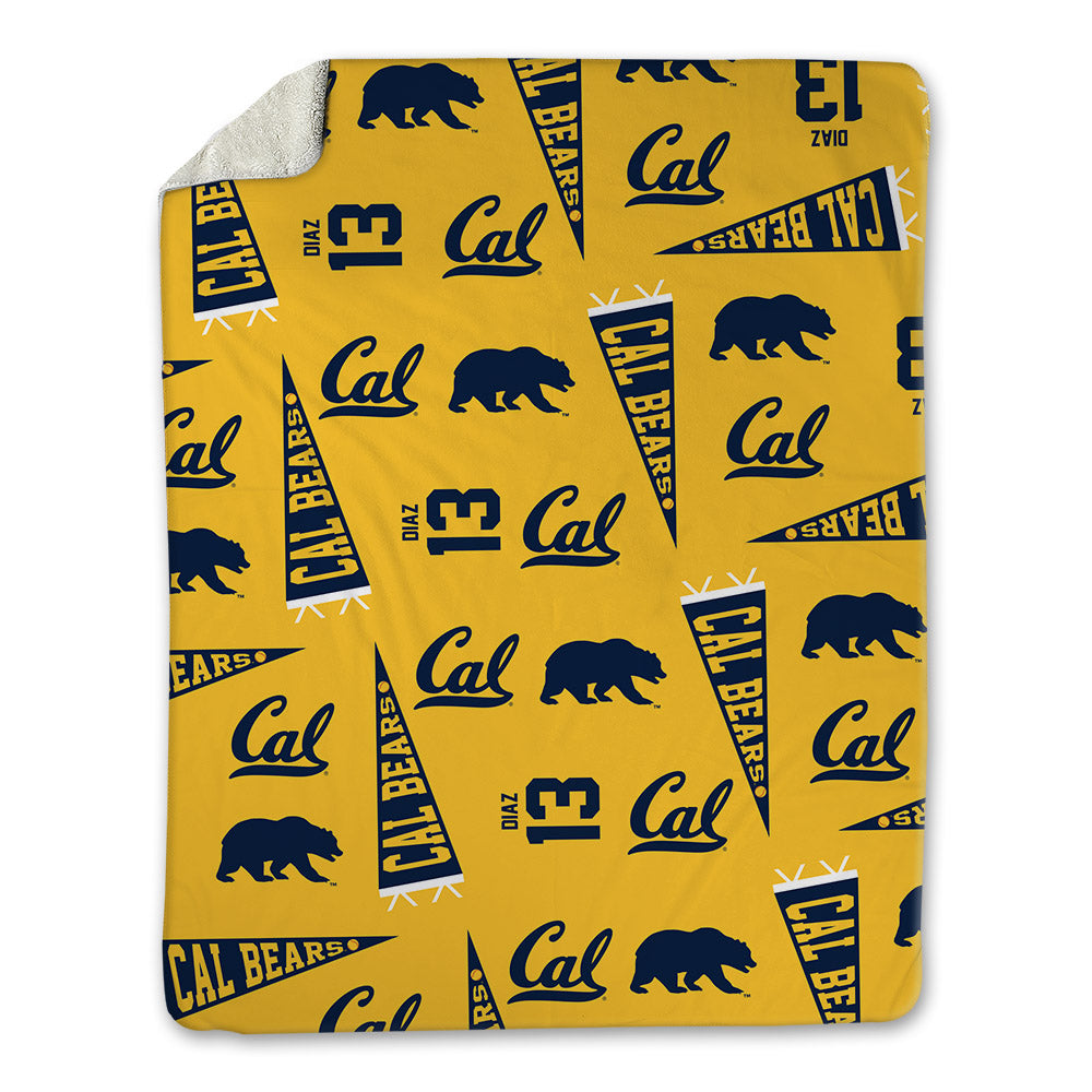 UC Berkeley - NCAA Softball : Jade Diaz - USA Blanket-0