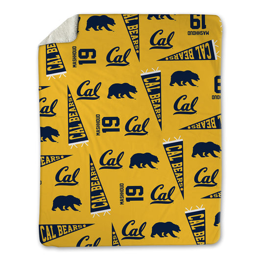 UC Berkeley - NCAA Softball : Kayla Mashhoud - USA Blanket-0