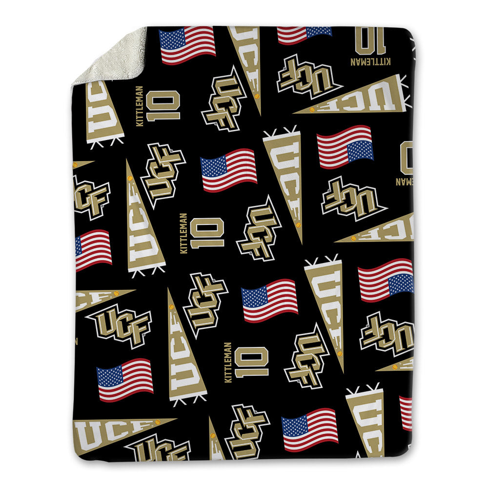 Central Florida - NCAA Softball : Taylor Kittleman - USA Blanket-0