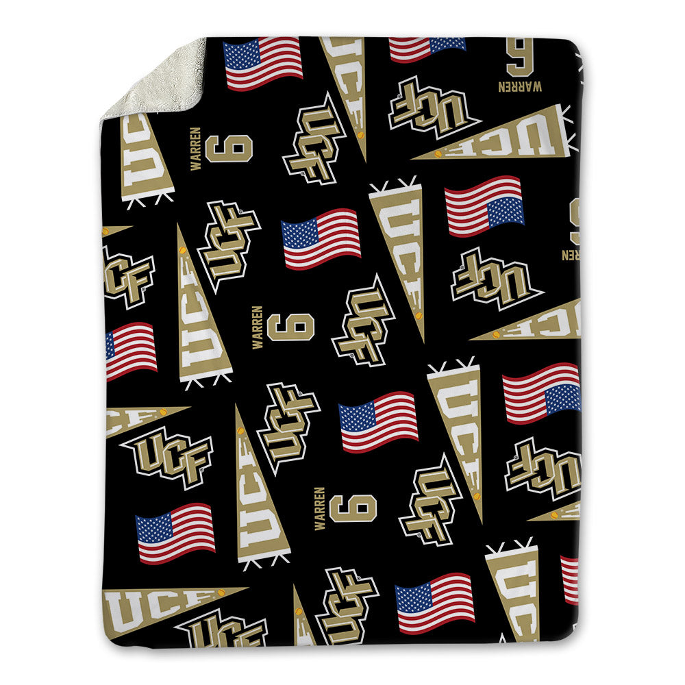 Central Florida - NCAA Softball : Maliyah Warren - USA Blanket-0