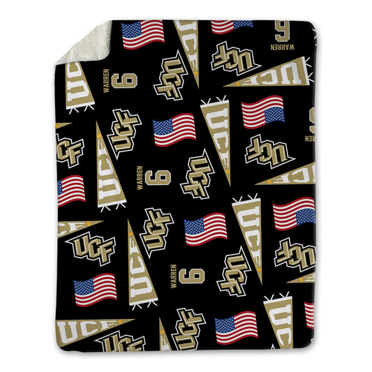 Central Florida - NCAA Softball : Maliyah Warren - USA Blanket-0