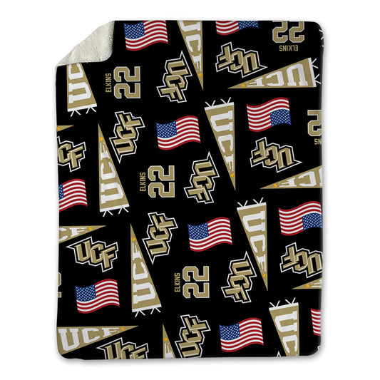 Central Florida - NCAA Softball : Lena Elkins - USA Blanket-0