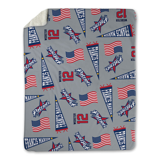 Francis Marion - NCAA Softball : Rylie Webster - USA Blanket-0