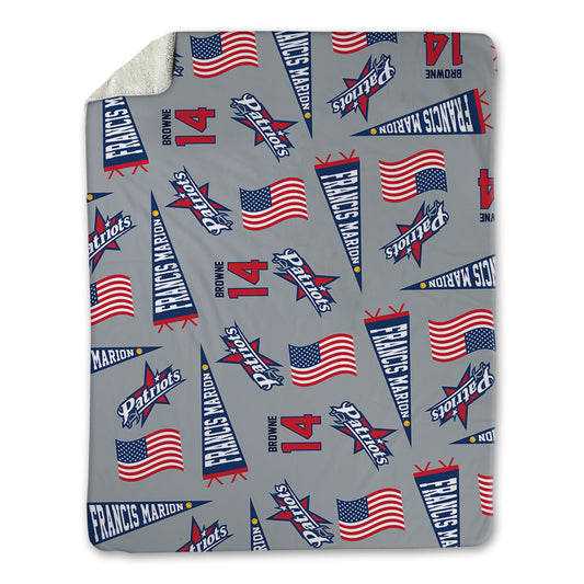 Francis Marion - NCAA Softball : Neilah Browne - USA Blanket-0