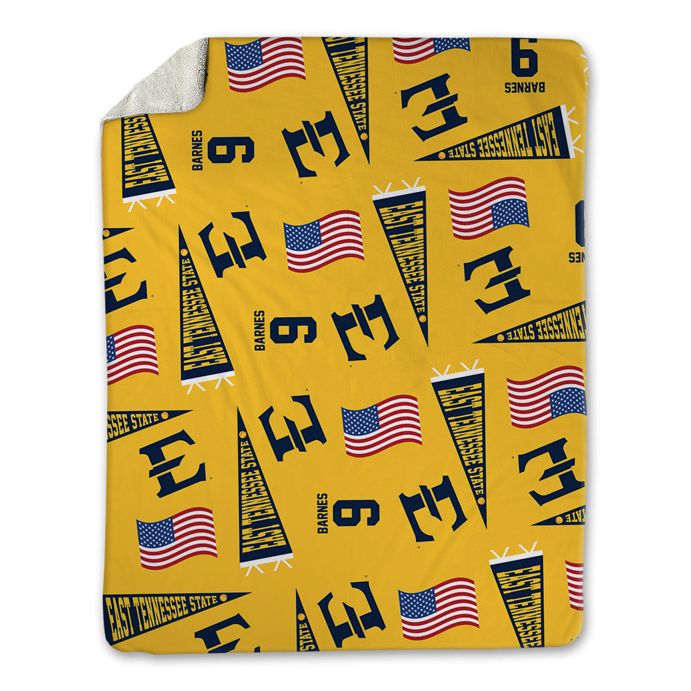 East Tennessee State - NCAA Softball : Marissa Barnes - USA Blanket-0
