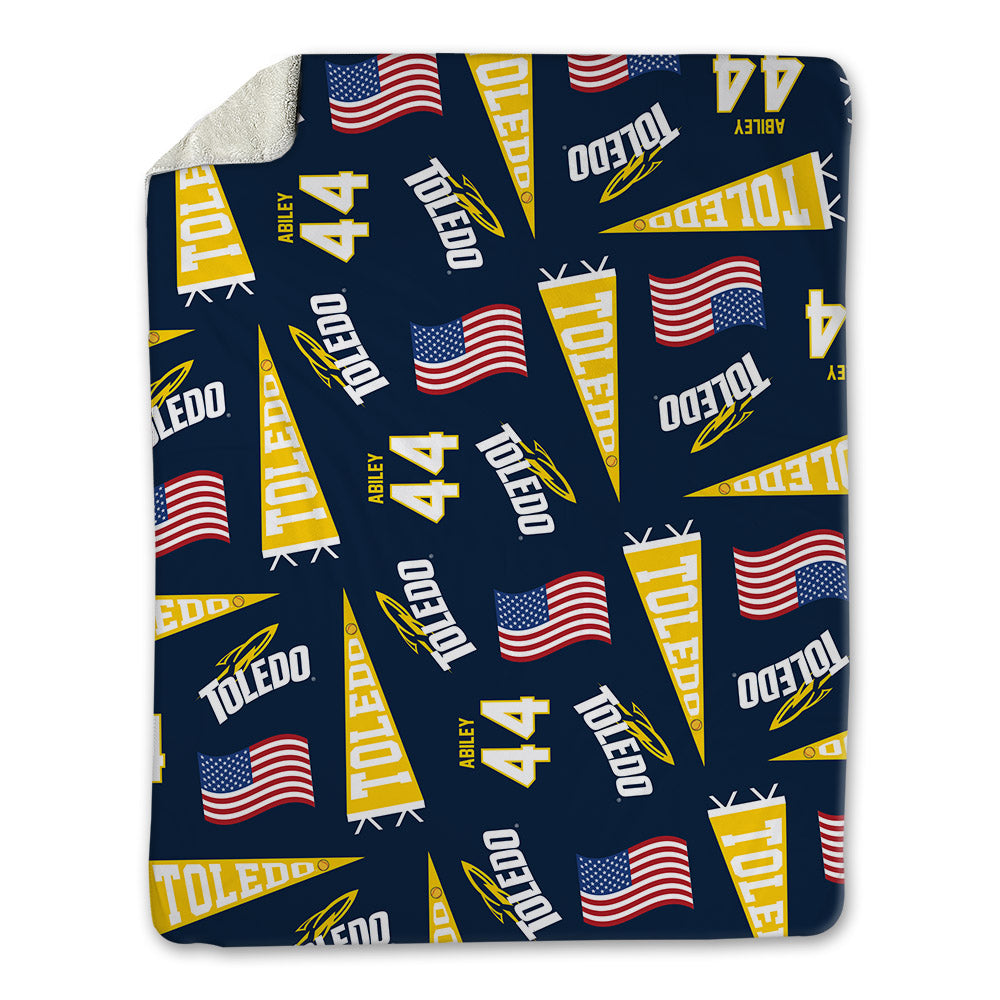 Toledo - NCAA Softball : Payton Abiley - USA Blanket-0