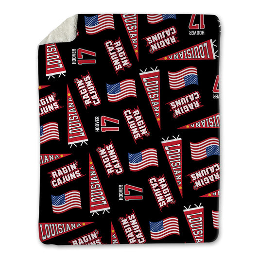 Louisiana - NCAA Softball : Sage Hoover - USA Blanket-0