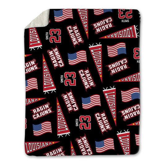 Louisiana - NCAA Softball : Emily Smith - USA Blanket-0