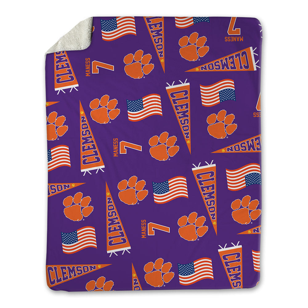 Clemson - NCAA Softball : Sierra Maness - USA Blanket-0