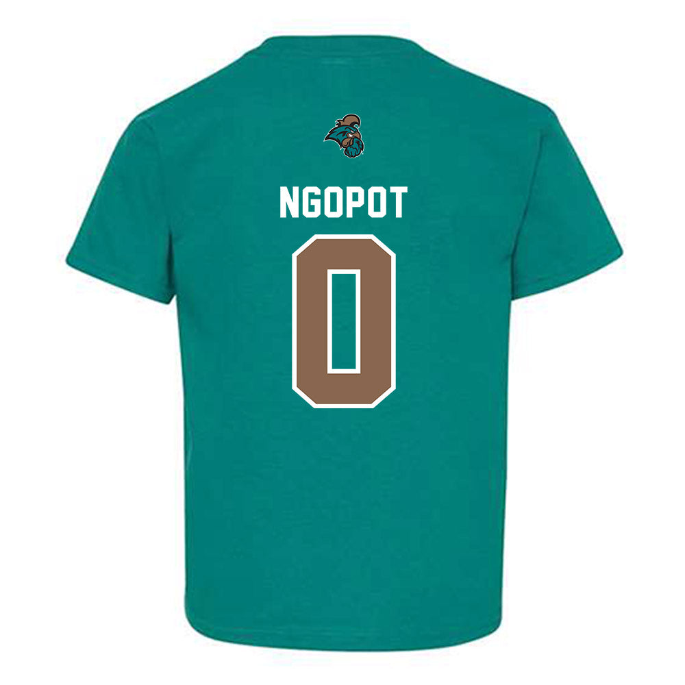 Coastal Carolina - NCAA Men's Basketball : Jerry Ngopot - Classic Shersey Youth T-Shirt-1