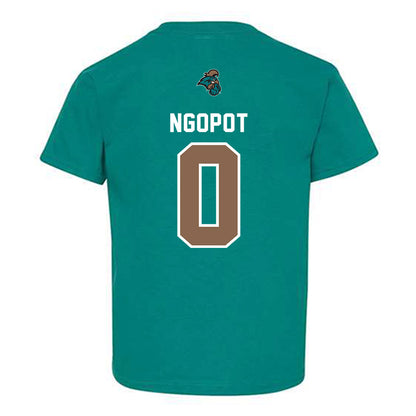 Coastal Carolina - NCAA Men's Basketball : Jerry Ngopot - Classic Shersey Youth T-Shirt-1