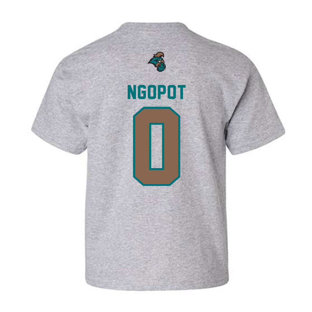 Coastal Carolina - NCAA Men's Basketball : Jerry Ngopot - Classic Shersey Youth T-Shirt-1
