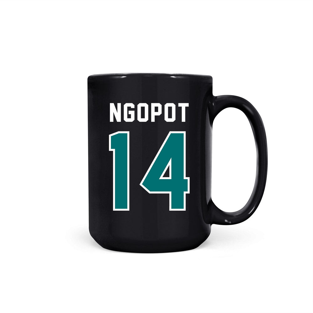 Coastal Carolina - NCAA Men's Basketball : Jerry Ngopot - Coffee Mug-0