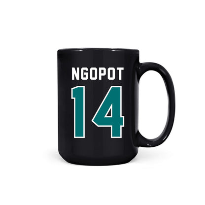Coastal Carolina - NCAA Men's Basketball : Jerry Ngopot - Coffee Mug-0