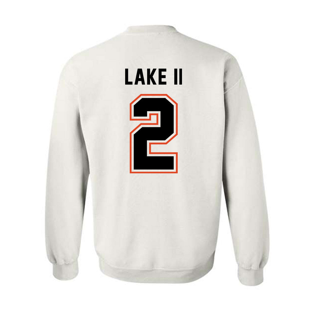 Oregon State - NCAA Men's Basketball : Josiah Lake II - Classic Shersey Crewneck Sweatshirt-1