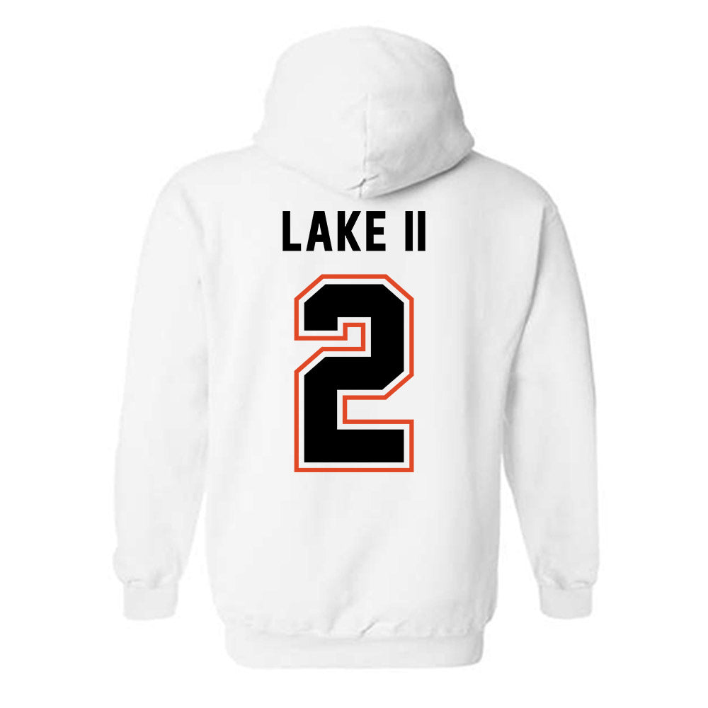 Oregon State - NCAA Men's Basketball : Josiah Lake II - Classic Shersey Hooded Sweatshirt-1