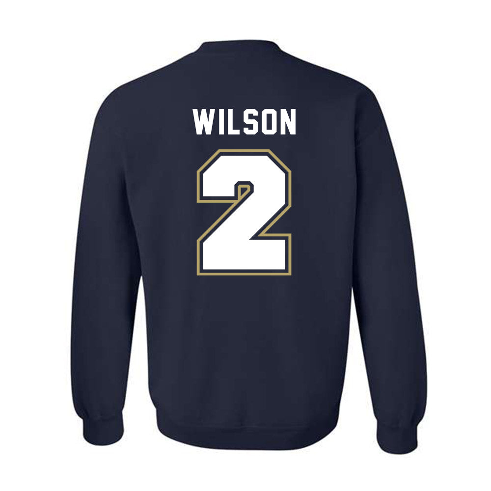 UC Davis - NCAA Men's Basketball : Marcus Wilson - Classic Shersey Crewneck Sweatshirt-1