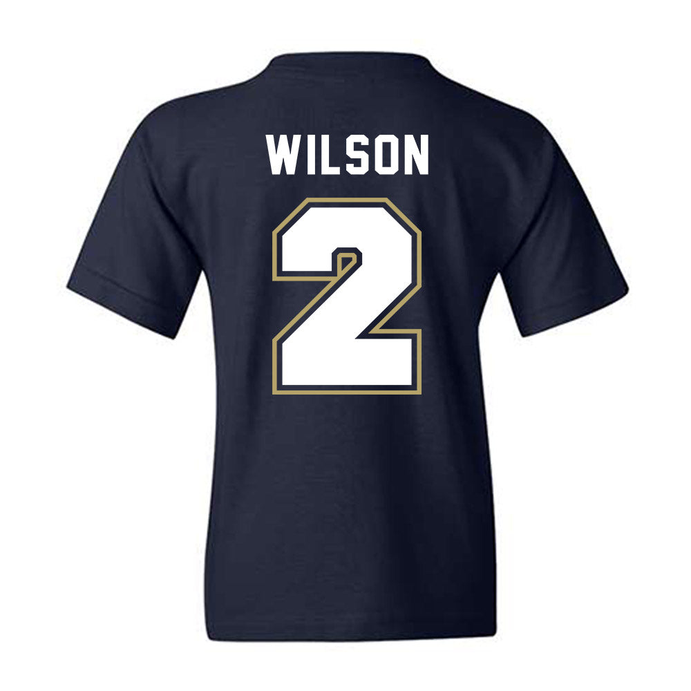 UC Davis - NCAA Men's Basketball : Marcus Wilson - Classic Shersey Youth T-Shirt-1