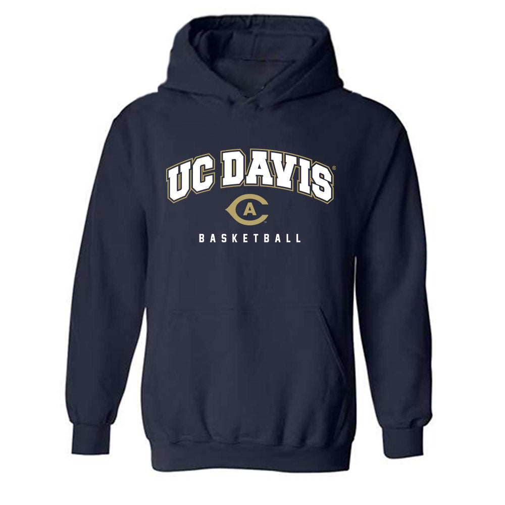 UC Davis - NCAA Men's Basketball : Marcus Wilson - Classic Shersey Hooded Sweatshirt-0