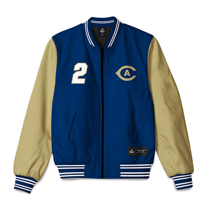UC Davis - NCAA Men's Basketball : Marcus Wilson - Bomber Jacket-0