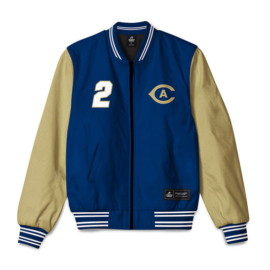 UC Davis - NCAA Men's Basketball : Marcus Wilson - Bomber Jacket-0