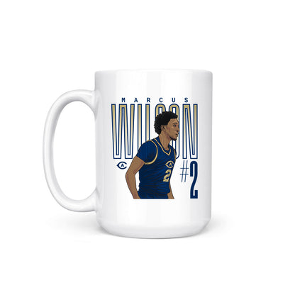 UC Davis - NCAA Men's Basketball : Marcus Wilson - Coffee Mug-1