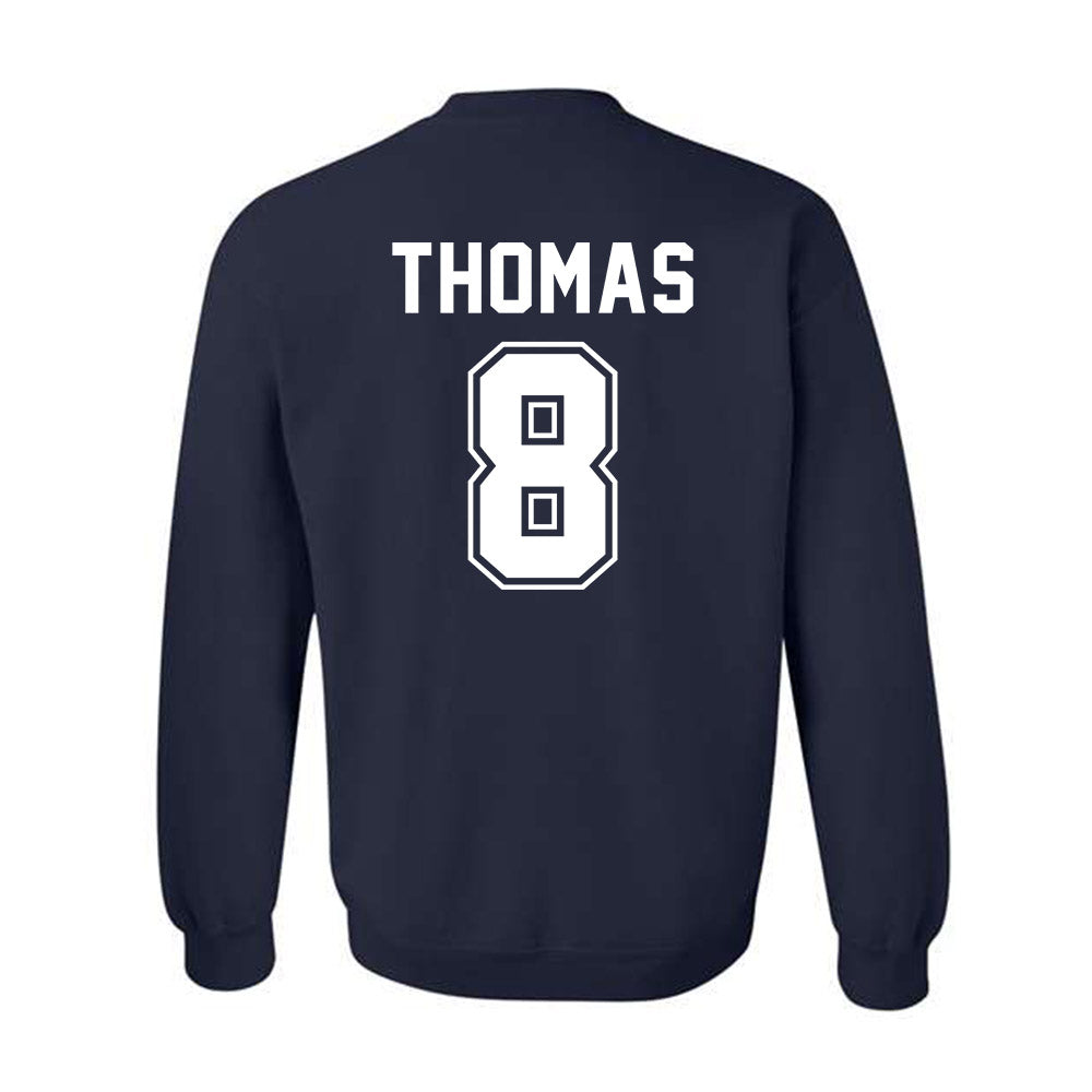 Jackson State - NCAA Men's Basketball : Dionjahe Thomas - Classic Shersey Crewneck Sweatshirt-1
