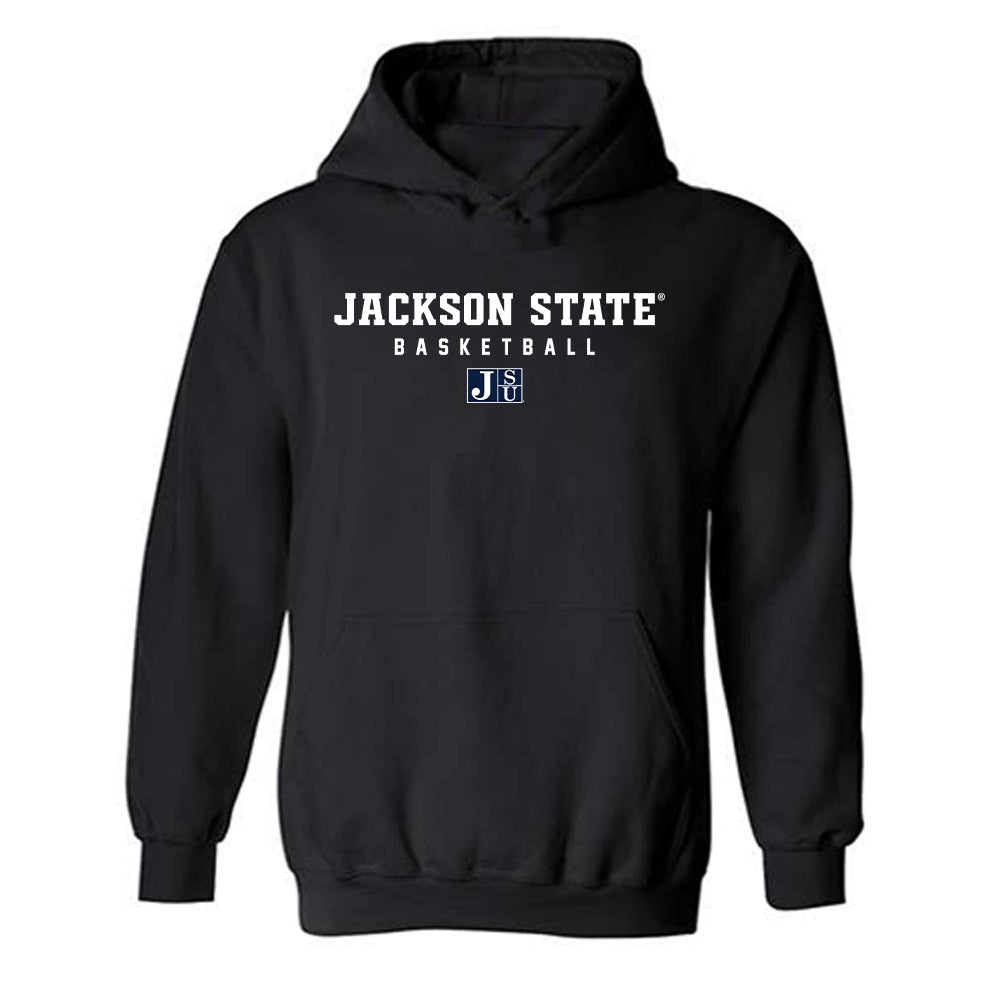 Jackson State - NCAA Men's Basketball : Dionjahe Thomas - Classic Shersey Hooded Sweatshirt-0