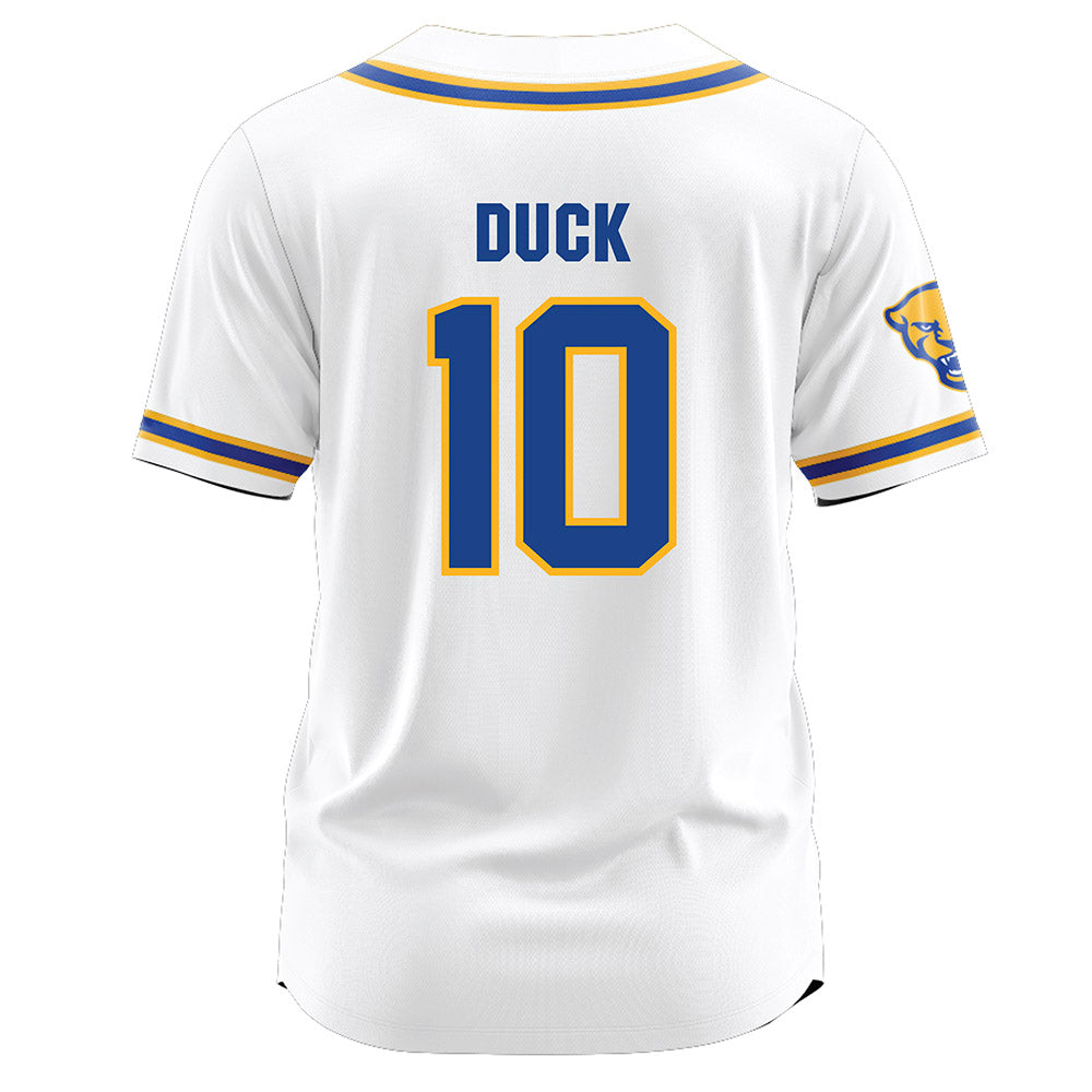Pittsburgh - NCAA Softball : Bekah Duck - White Jersey-1