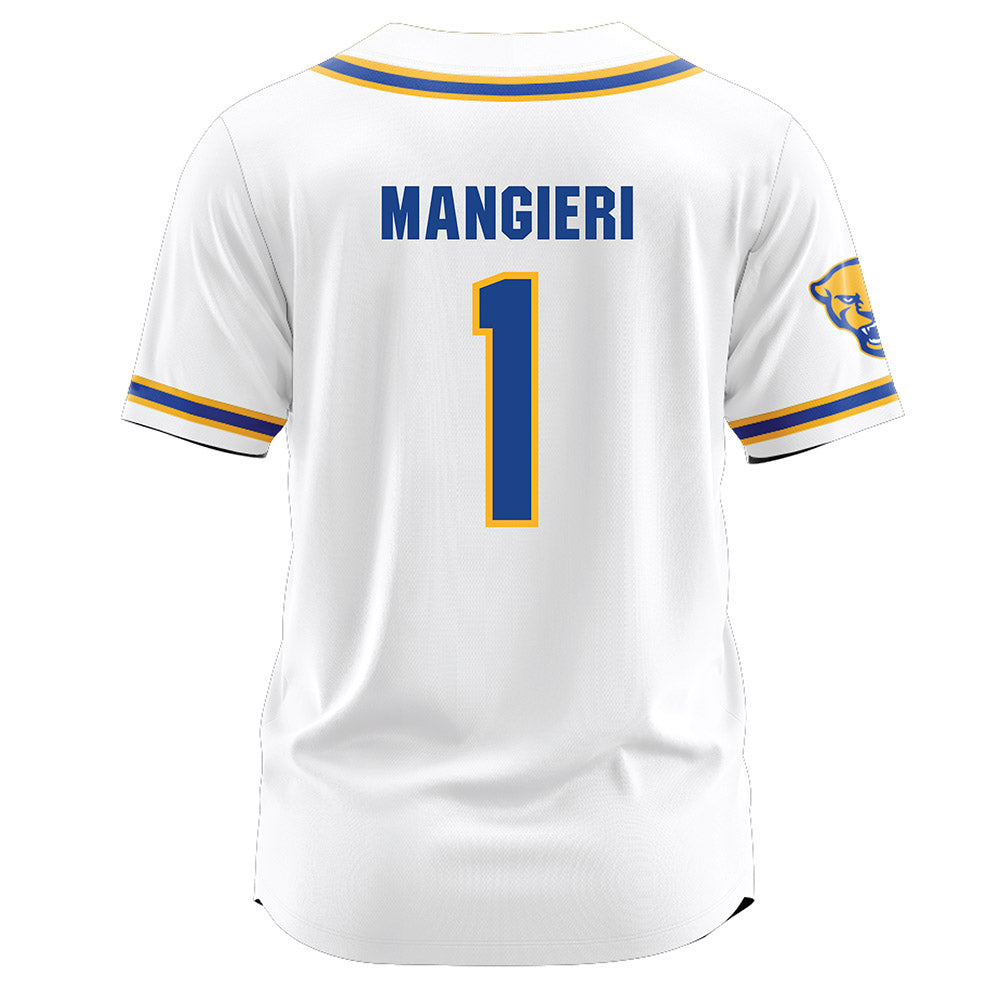 Pittsburgh - NCAA Softball : Keara Mangieri - White Jersey-1