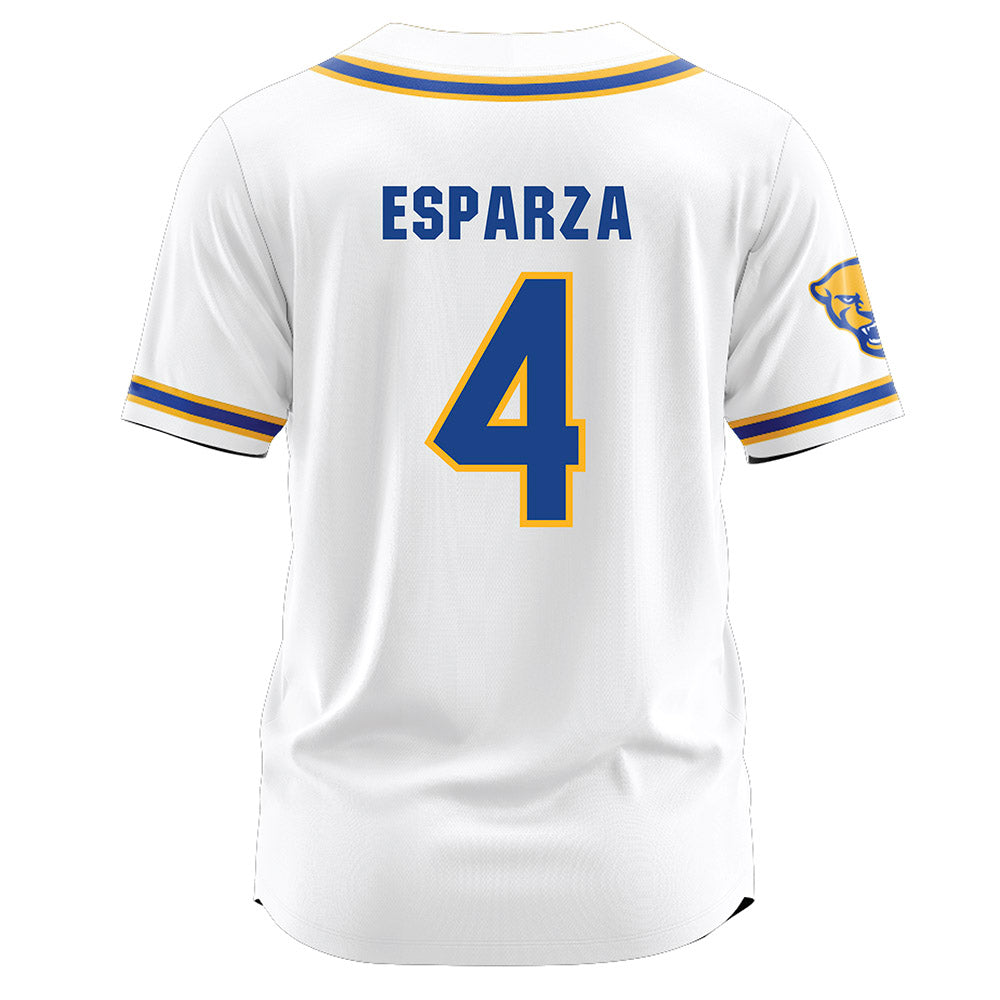 Pittsburgh - NCAA Softball : Kk Esparza - White Jersey-1