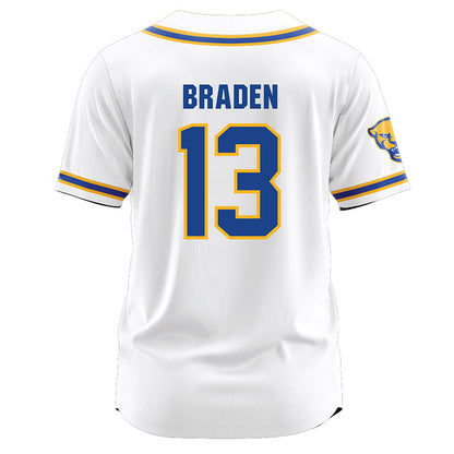 Pittsburgh - NCAA Softball : Ahmari Braden - White Jersey-1