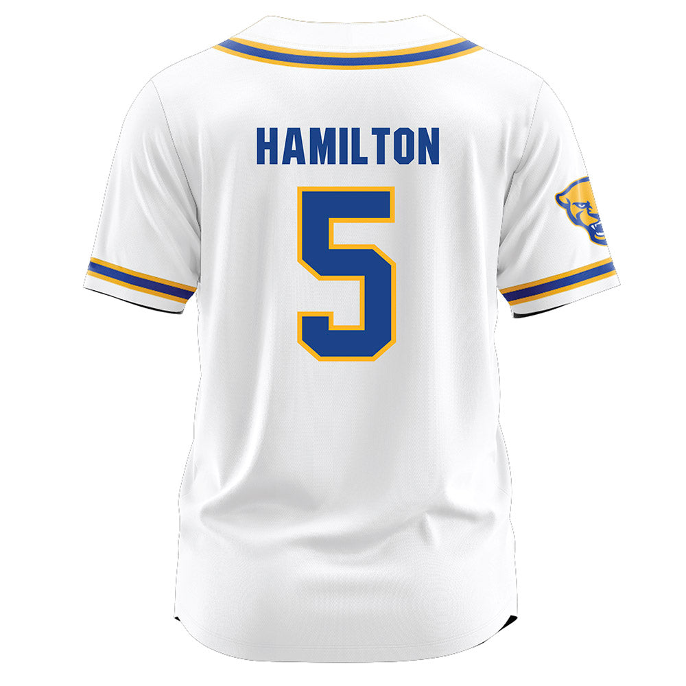 Pittsburgh - NCAA Softball : Macy Hamilton - White Jersey-1