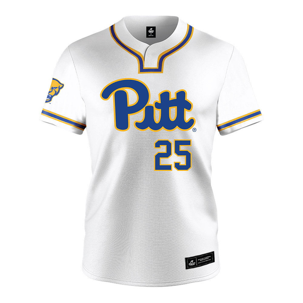 Pittsburgh - NCAA Softball : Cyara Geronimo - White Jersey-0