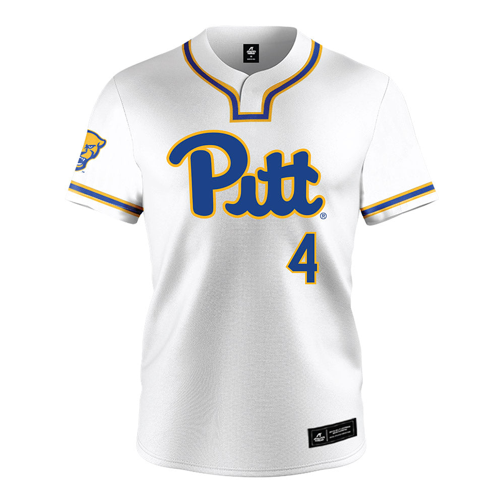 Pittsburgh - NCAA Softball : Kk Esparza - White Jersey-0