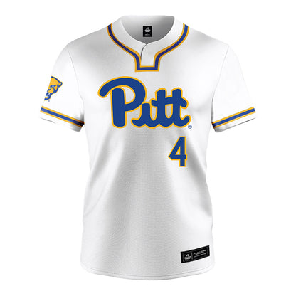 Pittsburgh - NCAA Softball : Kk Esparza - White Jersey-0