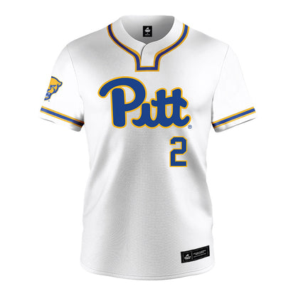 Pittsburgh - NCAA Softball : Calle Henne - White Jersey-0